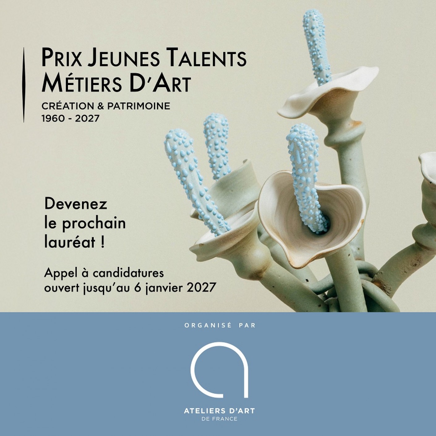 Prix Jeunes Talents Métiers d'Art : Création & Patrimoine