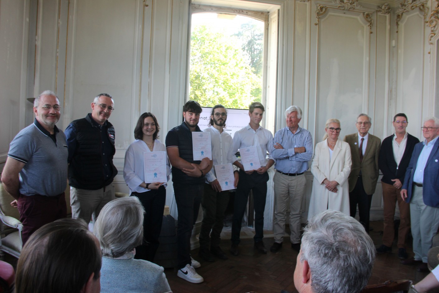 Remise des prix de la 4ème édition 2026 du Concours Jeunes Talents, des Vieilles Maisons Françaises 