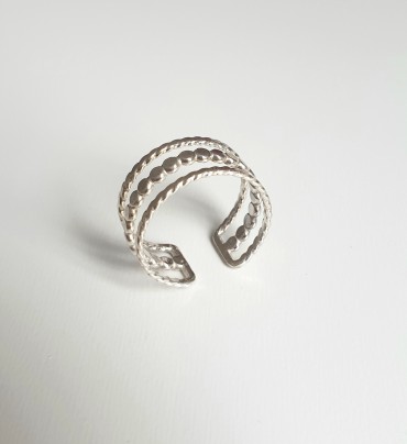 Bague Dentelle Argent