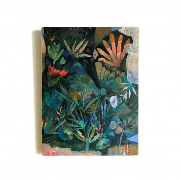 Jungle / Acrylique sur bois enduit