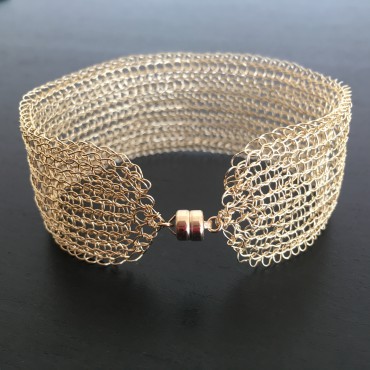 Bracelet Ondes Or