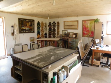 mon atelier aux Rosiers sur Loire