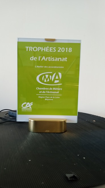Trophée de l'artisanat 2018