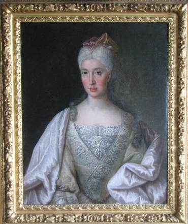 Portrait de femme après restauration