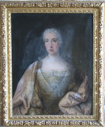 Portrait de femme avant restauration