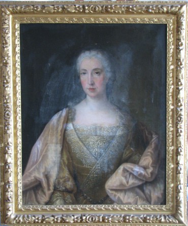 Portrait de femme avant restauration