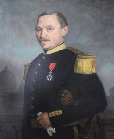 Portrait de général après restauration 