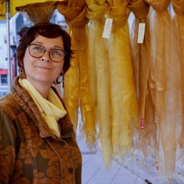 Portrait Isabelle Munoz et stand