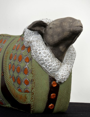 mouton couché
